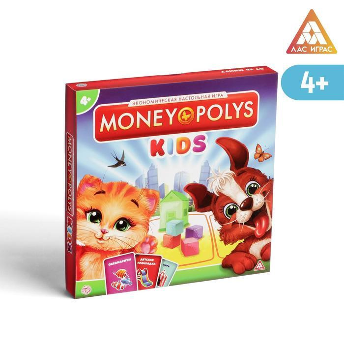 Настольная экономическая игра MONEY POLYS. Kids , 90 купюр, 4+ #1