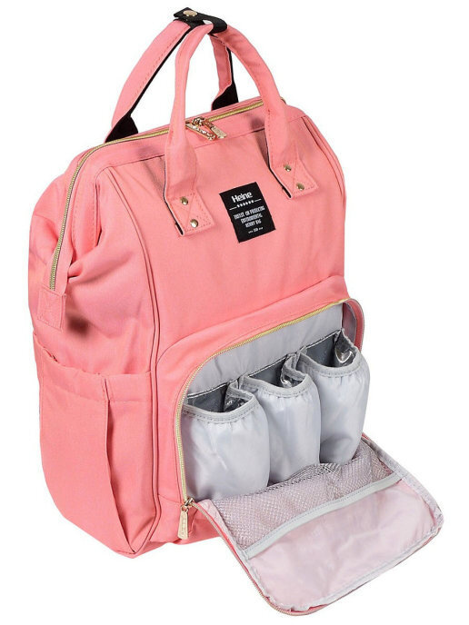 Рюкзак для молодых мам MBS/светло-розовый #1