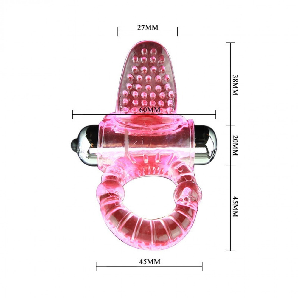 Эрекционное вибро-кольцо для стимуляции клитора Sweet Vibrating Ring  Эрекционное кольцо с вибрацией / Виброкольцо для мужчин / Кольцо для  эрекции мужское / Секс-игрушки / подарок для мужчины / Эрекционное  виброкольцо на пенис /