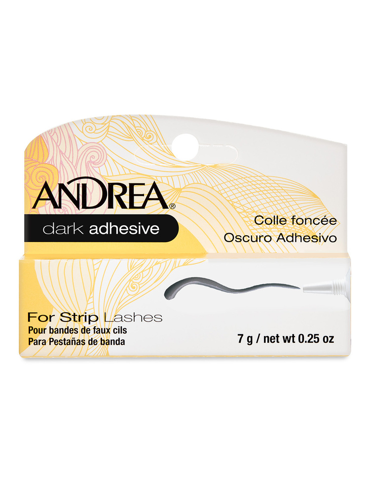 Andrea Strip Lash Adhesive Dark Клей для ресниц тёмный, для чувствительной кожи, 7 гр  #1