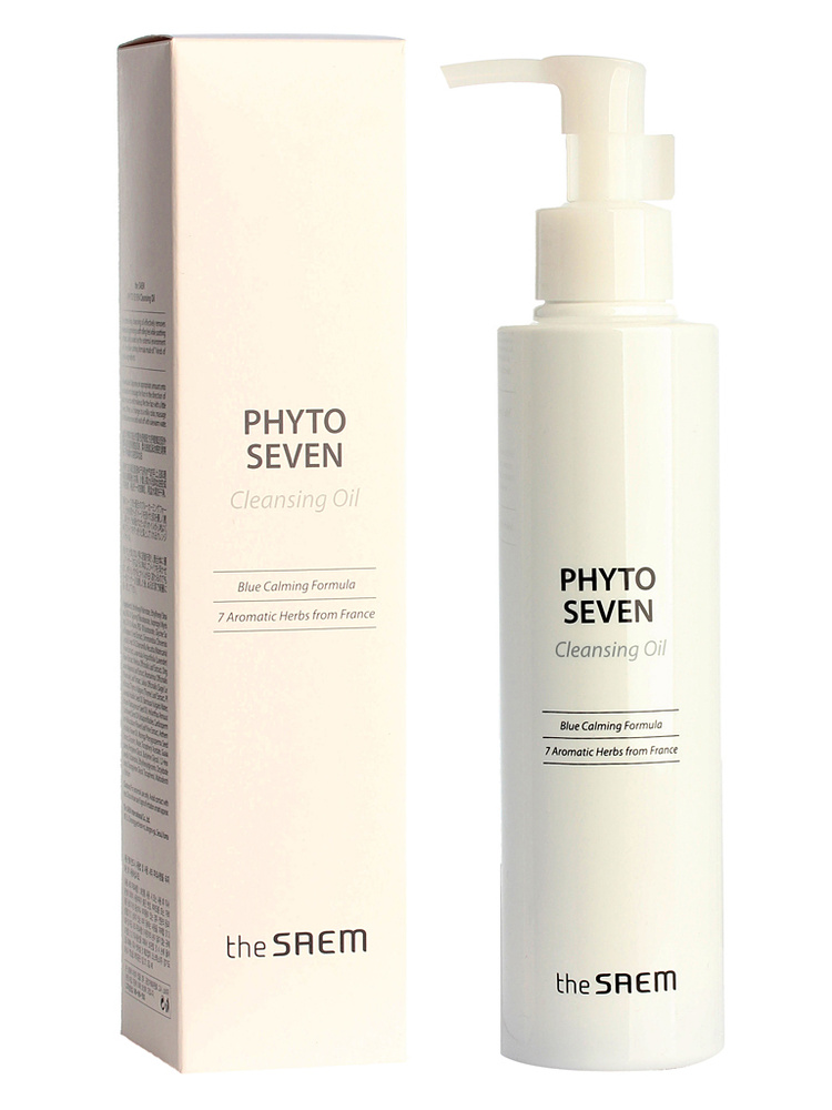 Масло для лица очищающее, 200 мл, PHYTO SEVEN Cleansing Oil, THE SAEM, 8806164150177  #1