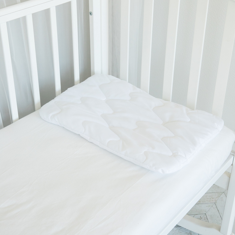 Детская гипоаллергенная подушка для сна новорожденных детей, малышей, младенцев в кроватку, наполнитель #1