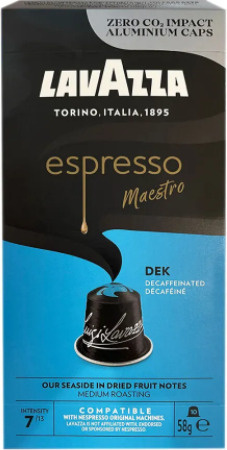 Кофе в капсулах Lavazza ESPRESSO MAESTRO DEK, 58 г #1