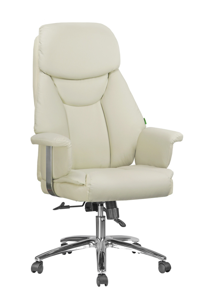 RIVA Chair Офисное кресло, Экокожа, Кремовый #1