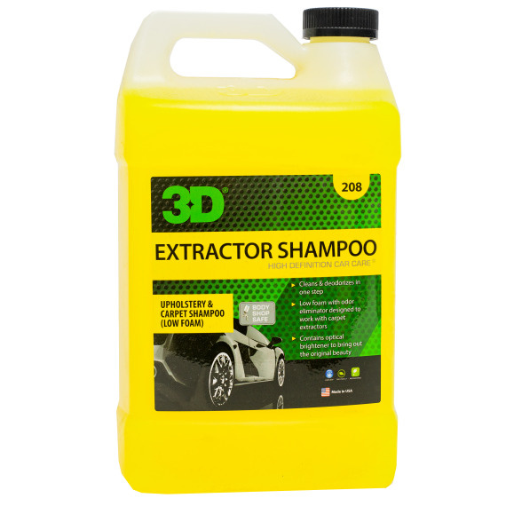 Шампунь для обивки и ковров (низкопенный) Extractor Shampoo 3.785л 208G01 3D  #1