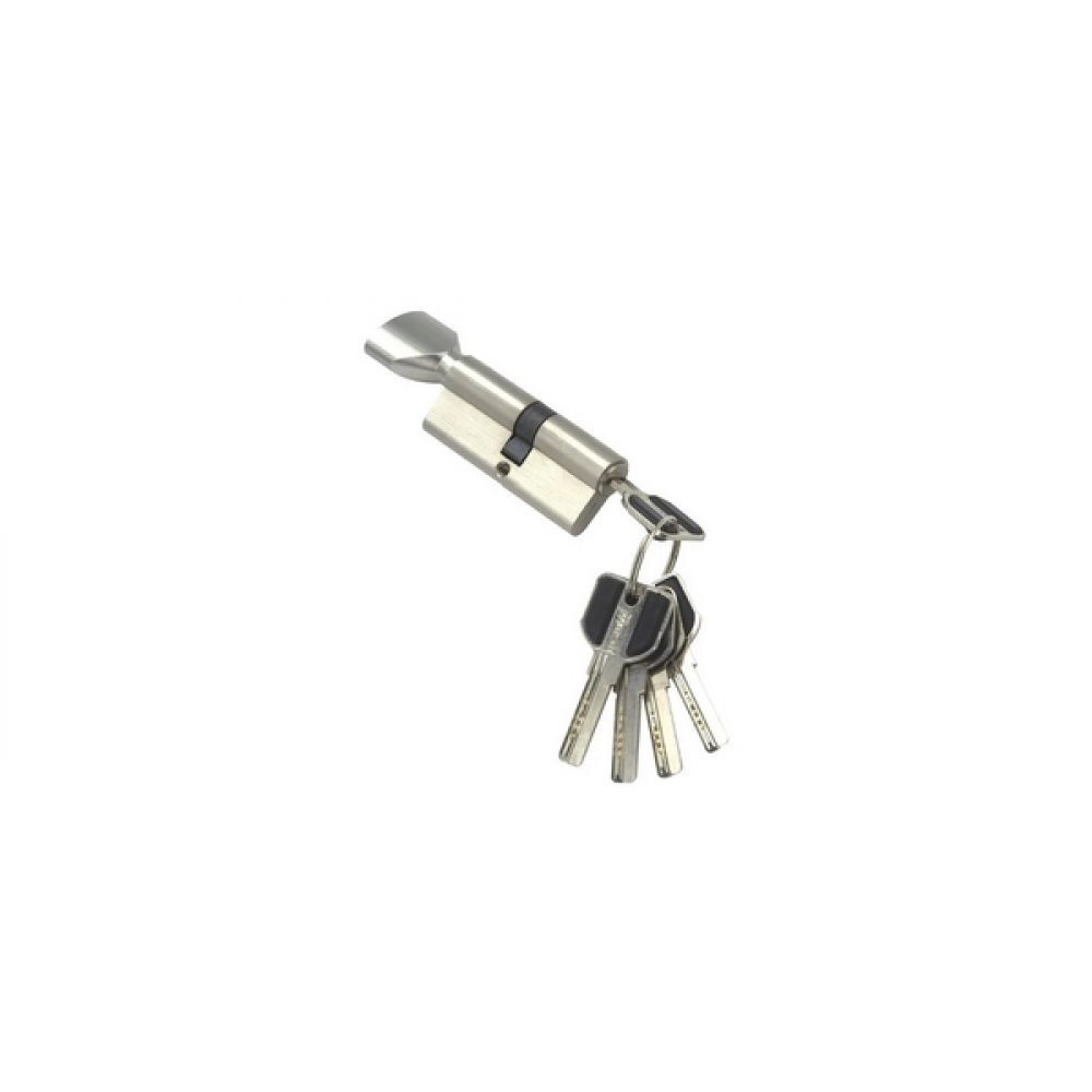 Цилиндровый механизм MSM перфо ключ-вертушка CW70 (35x35) SN (матовый никель)  #1