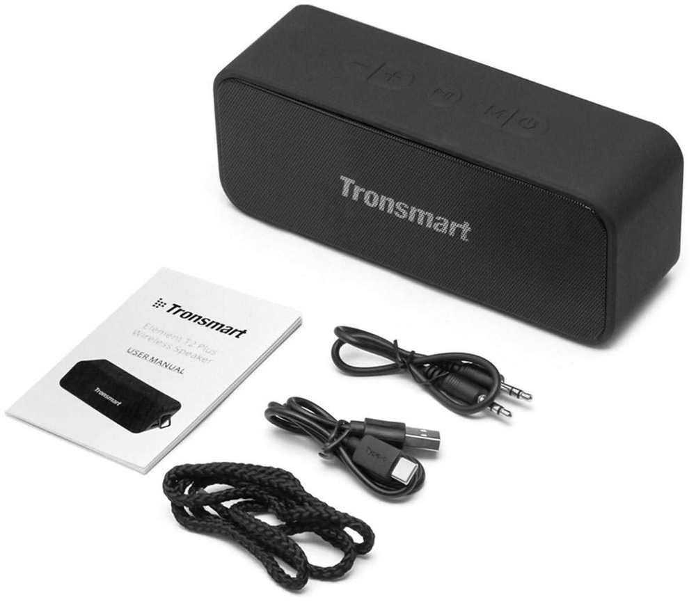 Колонка Bluetooth Tronsmart Element T2 Plus 20W black #1