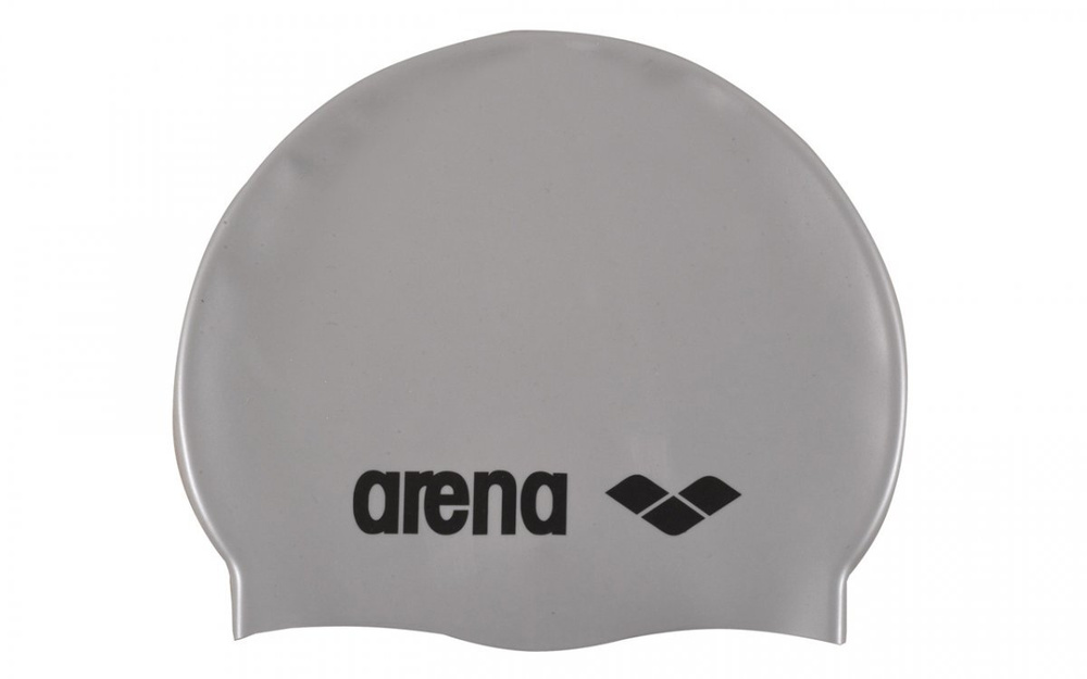 Шапочка для плавания ARENA Classic Silicone JR (серый) 91670/51 #1
