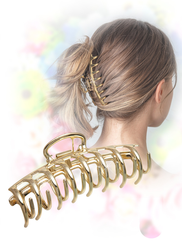 BALMAIN HAIR большая заколка для волос / Barrette pour cheveux L SS22