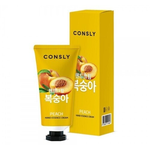 Consly Крем-сыворотка для рук с экстрактом персика - Peach hand essence cream, 100мл  #1