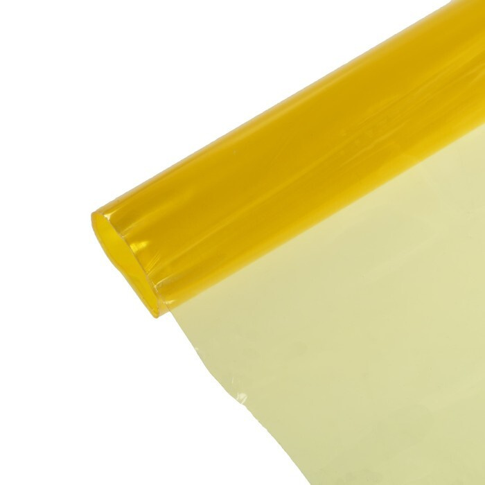 Пленка защитная для фар, 30х50 см, желтый #1