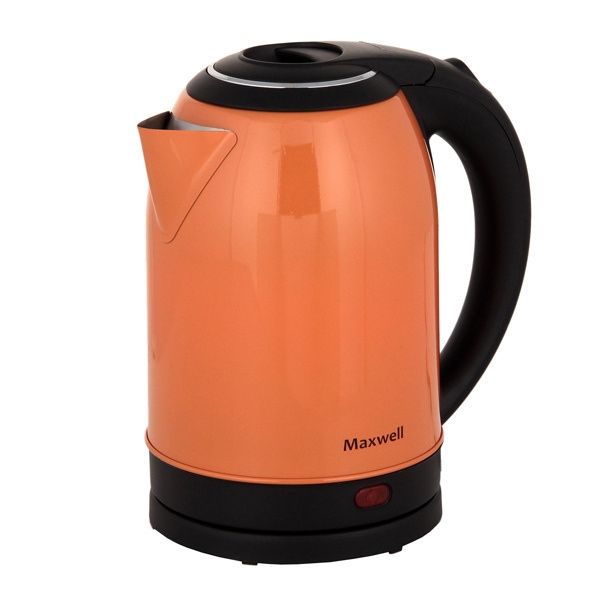 Maxwell Электрический чайник MW-1098 OG, черный, оранжевый #1