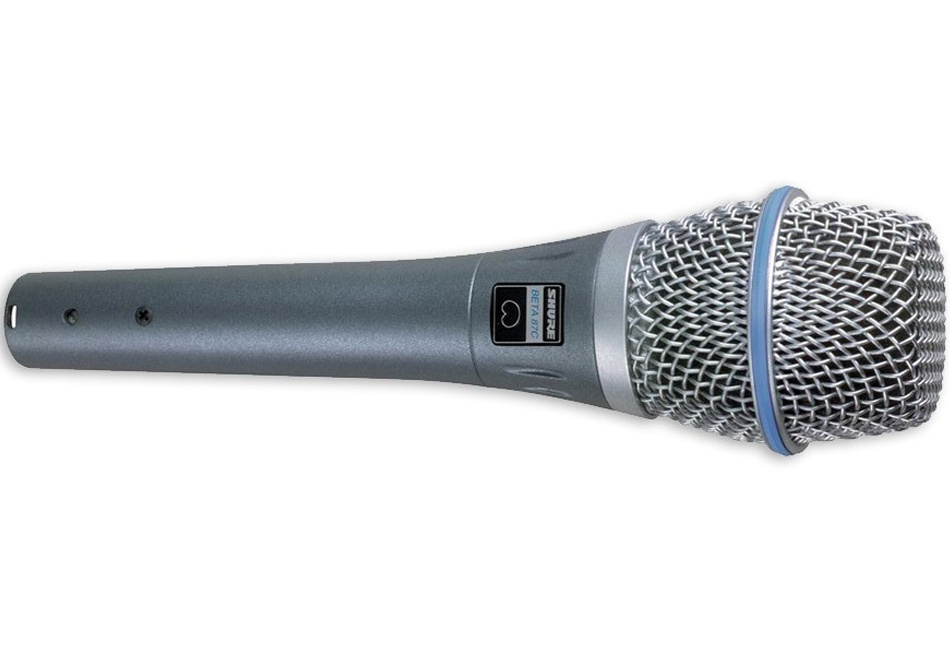 Shure Микрофон универсальный BETA 87C, серый металлик #1