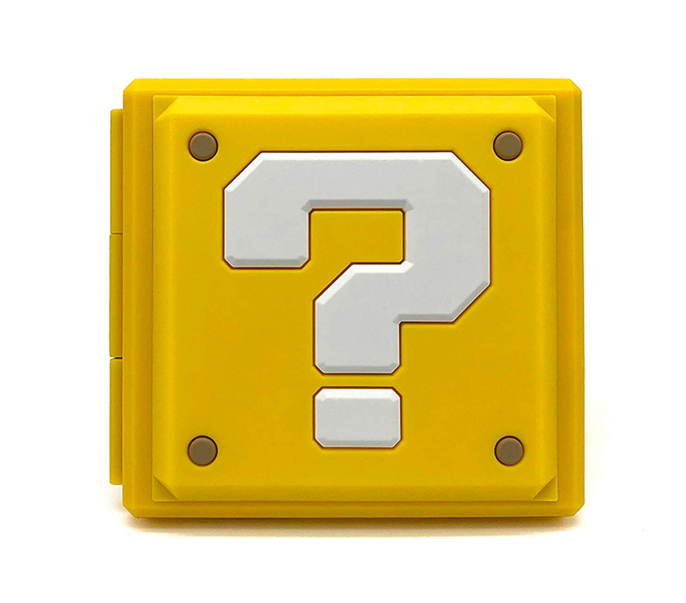Кейс-футляр для 12 картриджей Nintendo Switch Premium Game Card Case (Super Mario Question Block)  #1