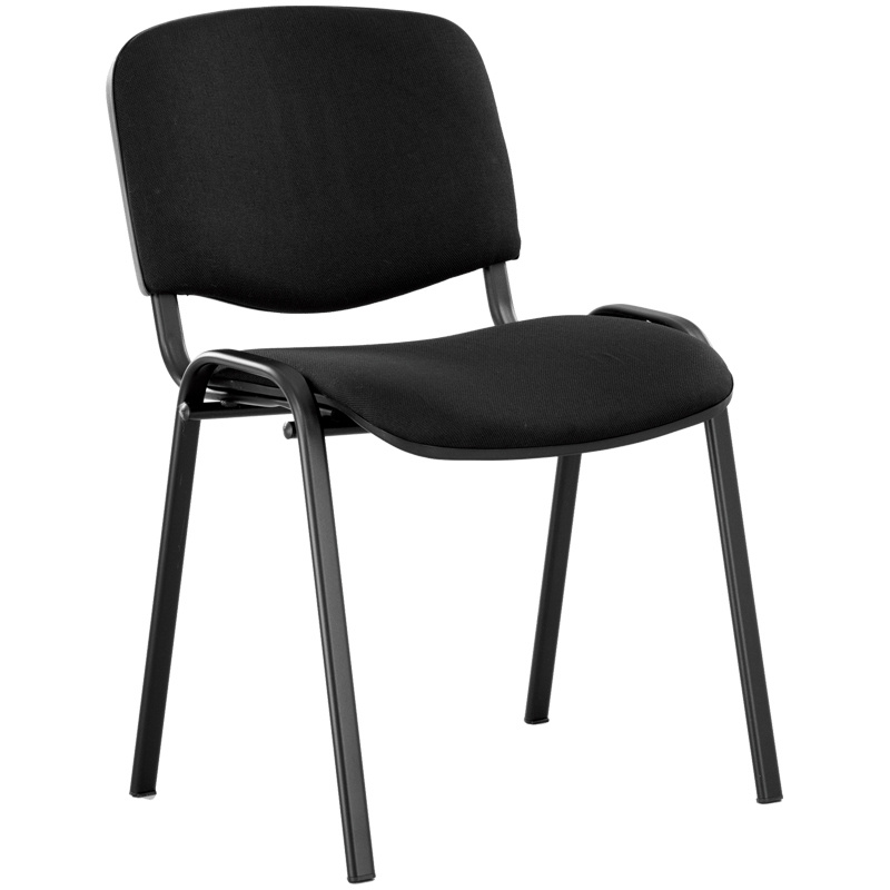 ТМ ДЭФО Офисный стул, Металл, Ткань, Черный #1