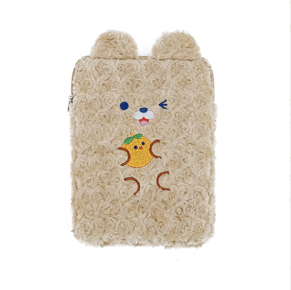Чехол-клатч-сумка MyPads Freddo для Acer Iconia One 7 B1-760HD плюшевый детский сделанный под мех кролика #1