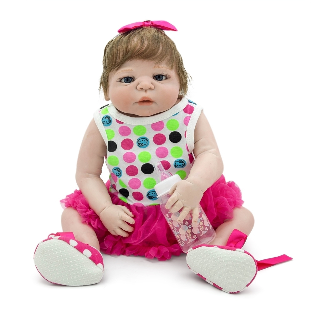 Силиконовая кукла Реборн (Reborn Dolls) девочка Сара, 55 см #1