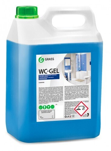 GraSS Чистящий гель для сантехники WC-gel кислотный 5,3кг #1