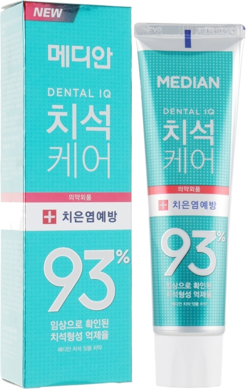 Median Зубная паста для профилактики гингивита Dental IQ 93% Gum Care, 120 г  #1