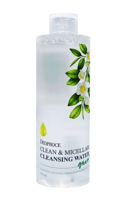 Deoproce, Мицеллярная вода очищающая Clean & Micellar Cleansing Water Green Tea 300мл  #1