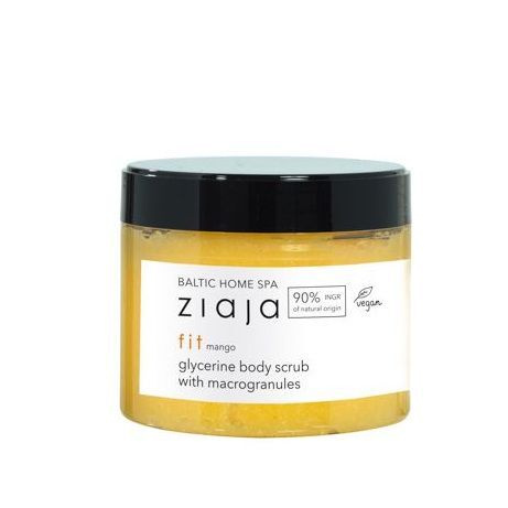 Ziaja Глицериновый скраб для тела с макрогранулами Baltic home spa fit Mango, 300 мл  #1