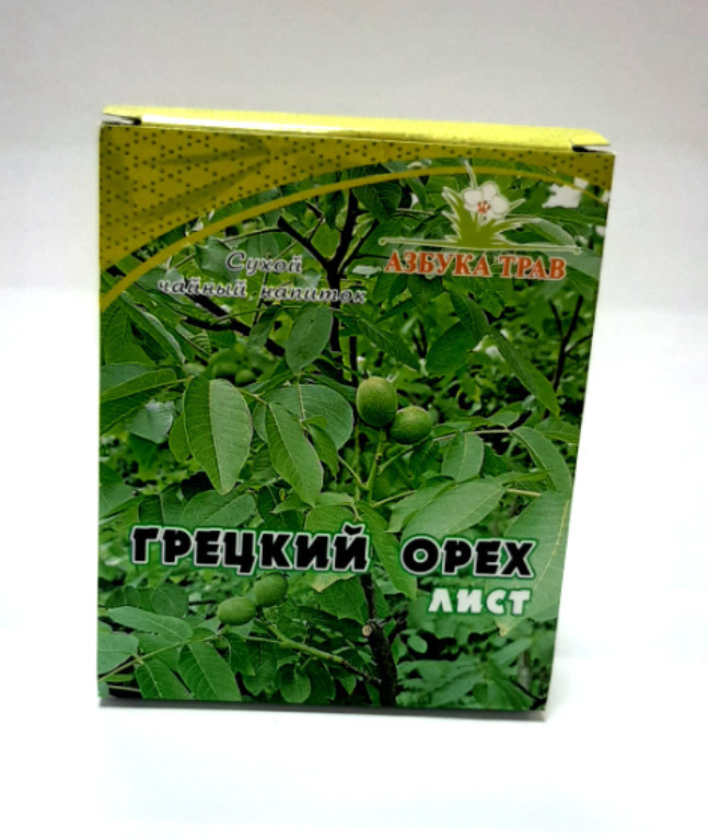 Грецкий орех лист, 25 гр. (Азбука трав) #1