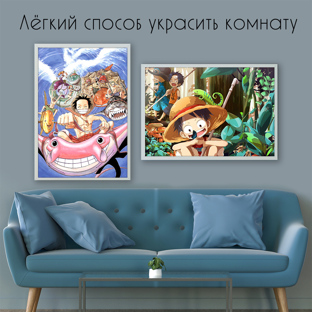 BulbaCraft Плакат "One Piece №3", 42 см х 30 см #1