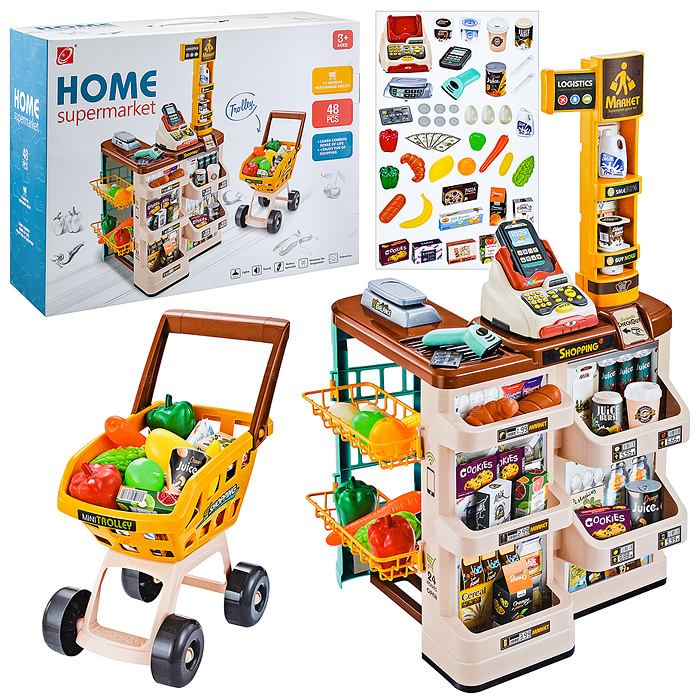 Набор игровой Магазин игрушечный "Супермаркет" 668-79 в коробке UralToys  #1