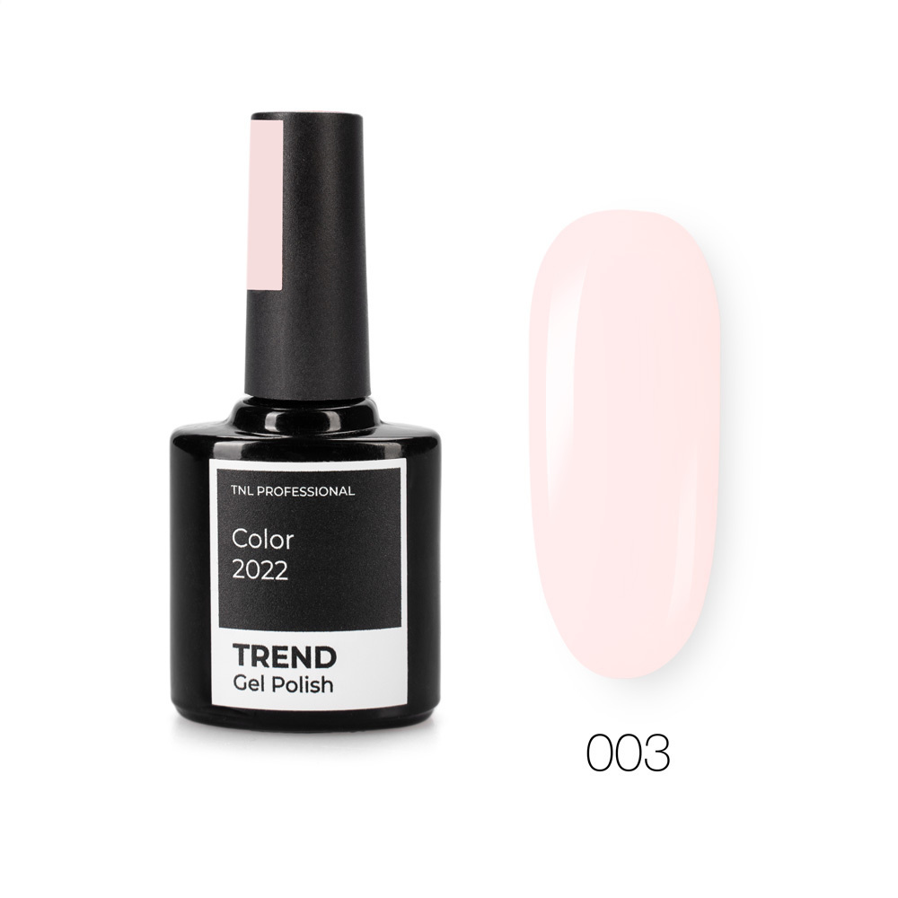 Гель лак TNL TREND №003 - нежно розовый (10 мл.) #1
