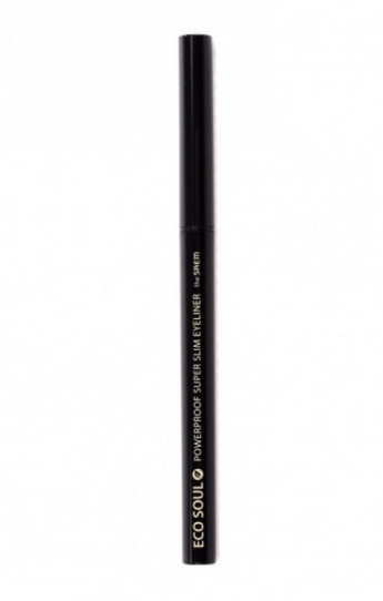 The Saem, eye Подводка для глаз тонкая eco soul powerproof super slim eyeliner bk02 ash black 0,1гр  #1
