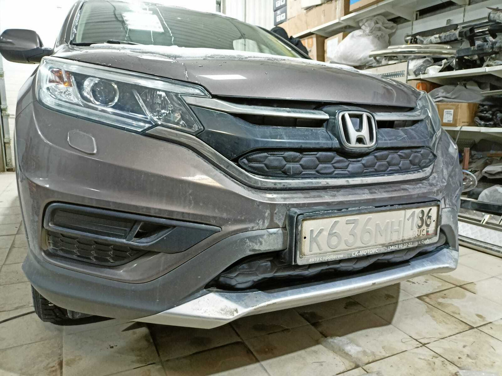 АВТОСТИЛЬ Утеплитель радиатора, арт. Honda CR-V 2014 (комплект)  #1