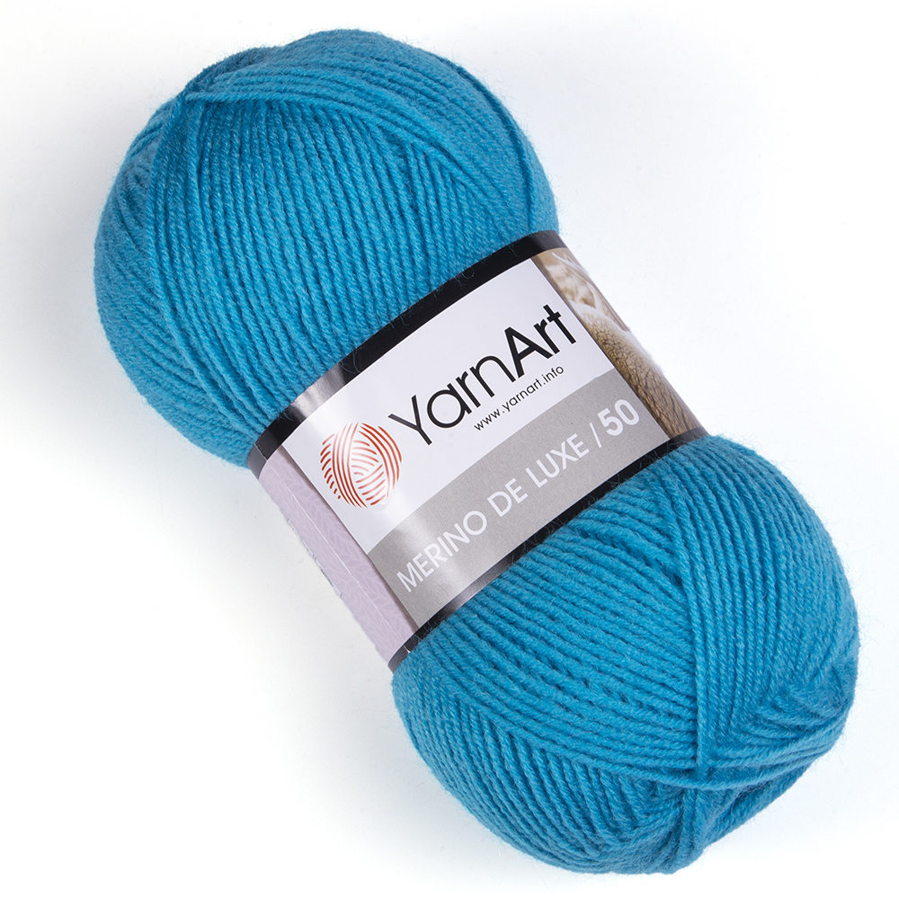 Пряжа YarnArt Merino De Luxe 50 (5 шт) #1