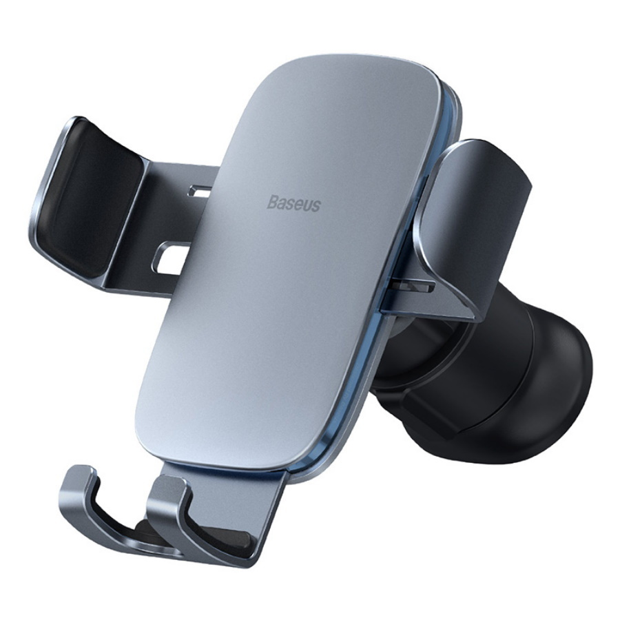 Автомобильный держатель Baseus Metal Age II Gravity Car Mount (Air Outlet Version) Dark Grey (SUJS000013) #1