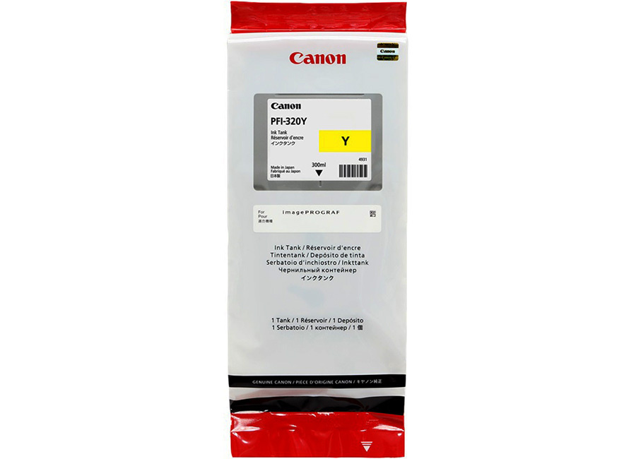 Картридж Canon PFI-320 Yellow для imagePROGRAF TM-200/TM-205/TM-300/TM-305 2893C001 #1