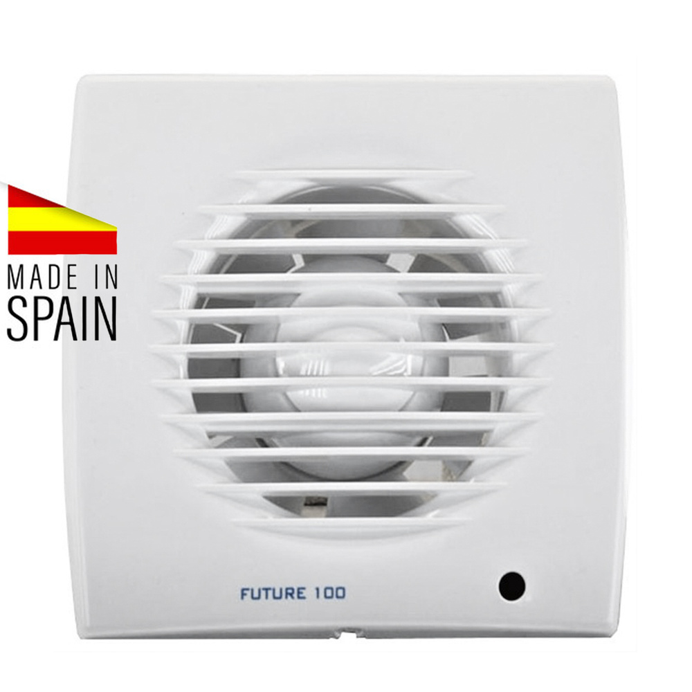 Вентилятор вытяжной 100 мм, Soler&Palau Future-100 для ванной, кухни, санузла  #1