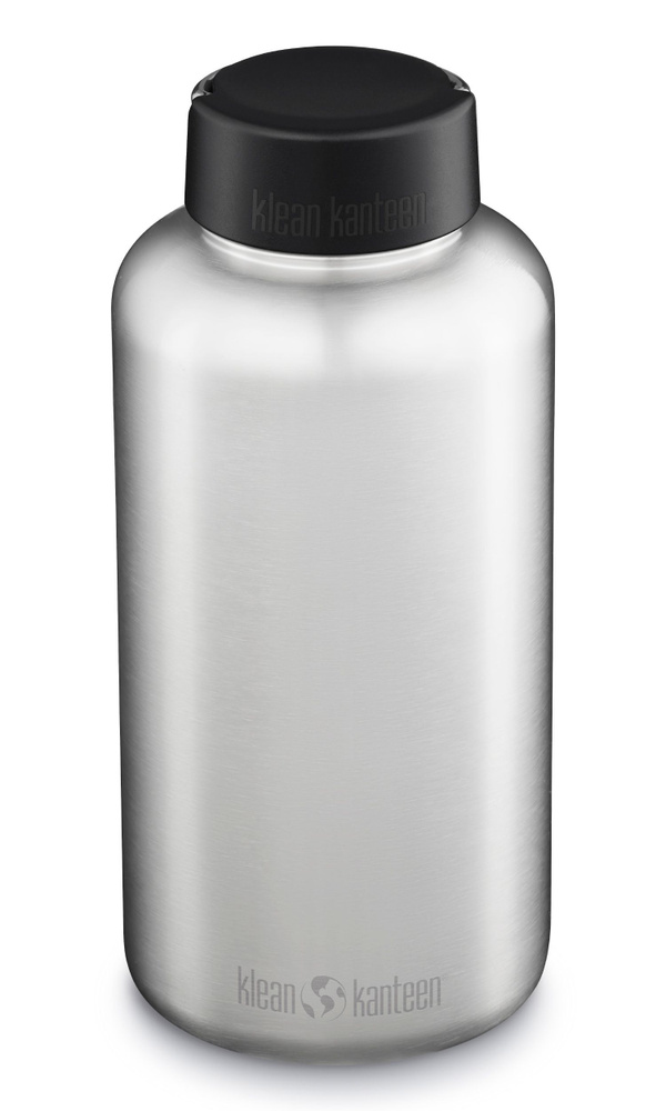 Бутылка Klean Kanteen NEW Wide 64oz (1900 мл) Brushed Stainless #1