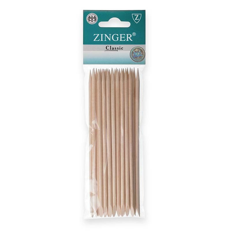 Zinger/ Апельсиновые палочки (IG-14ST-30) для маникюра и педикюра, прямоугольная форма лопатки, 30 шт./ #1