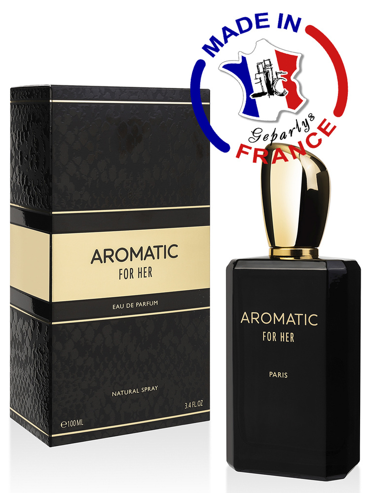 GEPARLYS PARFUMS PARIS, Парфюмерная вода женская Aromatic For Her women, 100ml #1