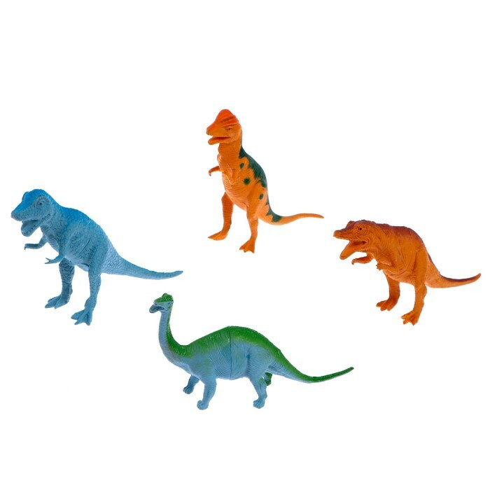 Набор динозавров "Мир чудес", 4 фигурки #1