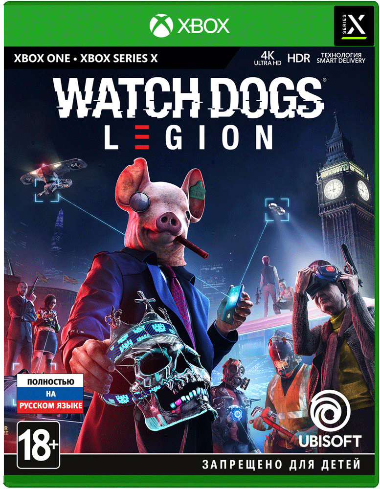 Игра Watch Dogs: Legion (Xbox Series, Xbox One, Русская версия) #1