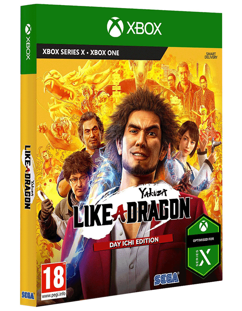 Игра Yakuza: Like a Dragon (Xbox One, Xbox Series, Русские субтитры) #1