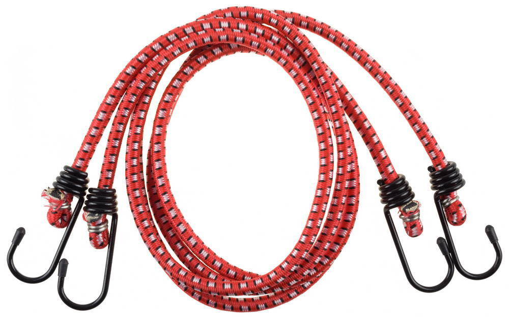 Крепежный шнур ЗУБР резиновый 80 см d 8 мм со стальными крюками 2 шт (40507-080)  #1