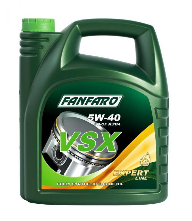 FANFARO VSX 5W-40 Масло моторное, Синтетическое, 5 л #1