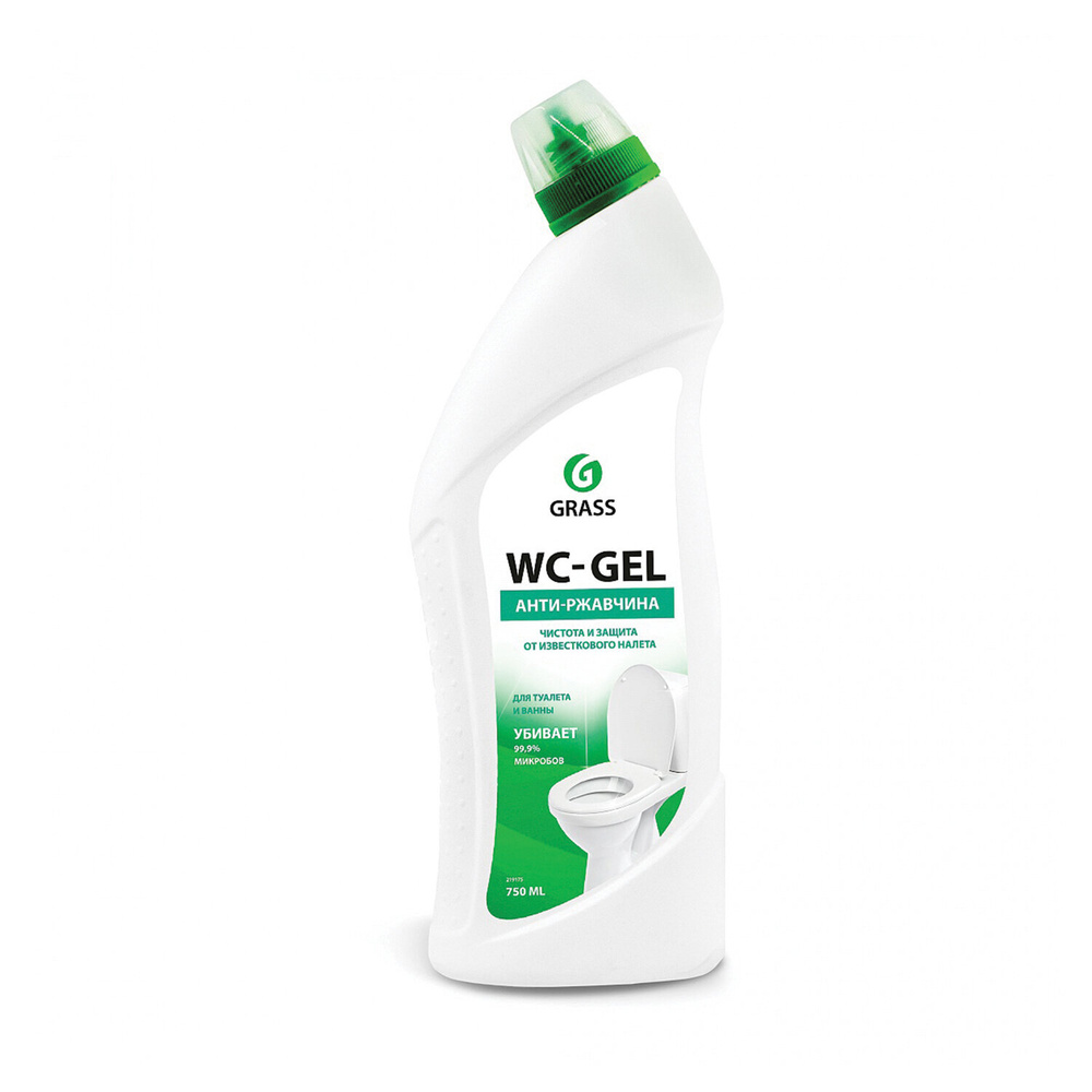 Средство для чистки сантехники Grass WC-Gel (0,75 л) #1