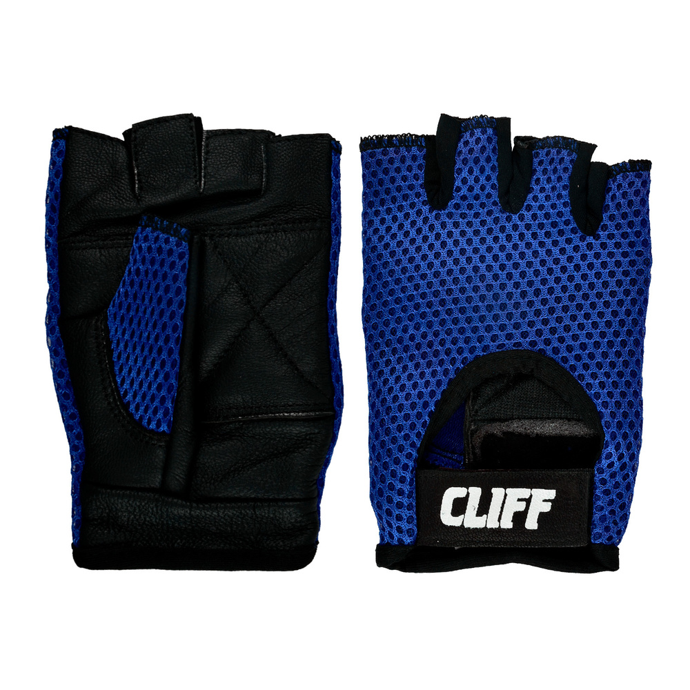 Перчатки для фитнеса CLIFF CS-2195, синие, р.M #1