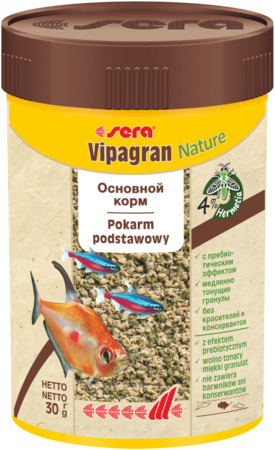 Корм для рыб Sera VIPAGRAN 100мл Основной корм, состоящий из мягких гранул с 4% муки из насекомых  #1