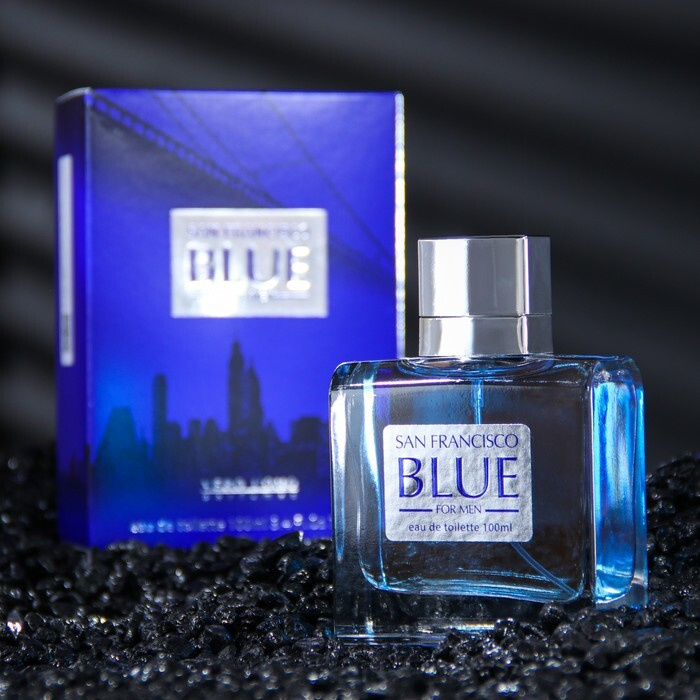 Туалетная вода мужская RM San Francisco Blue, 100 мл #1