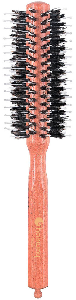 Брашинг Hairway Style на деревянной основе с натуральной щетиной, 18 мм 06027  #1