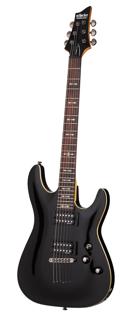 Schecter Электрогитара OMEN-6 2012 BLACK 6-струнная, корпус Липа #1