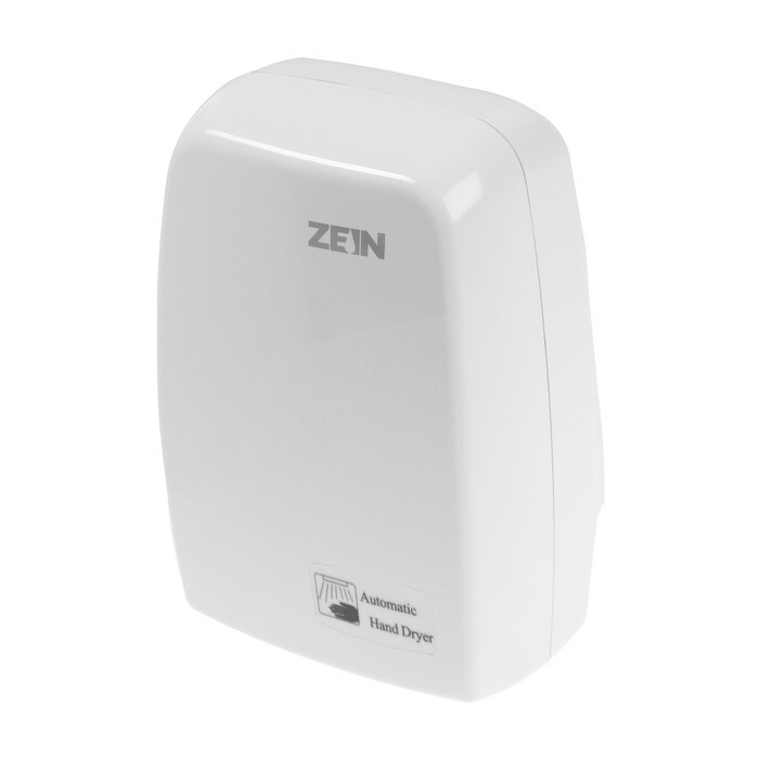 Сушилка для рук ZEIN HD227, 1 кВт, 170х100х260 мм, белый #1